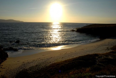 Zoom Sunset at Arnado beach (New window)